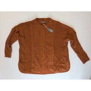 Natural Reflections Women's Sweater Gingerbread